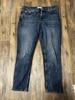 Mango relaxed fit jeans in size 10